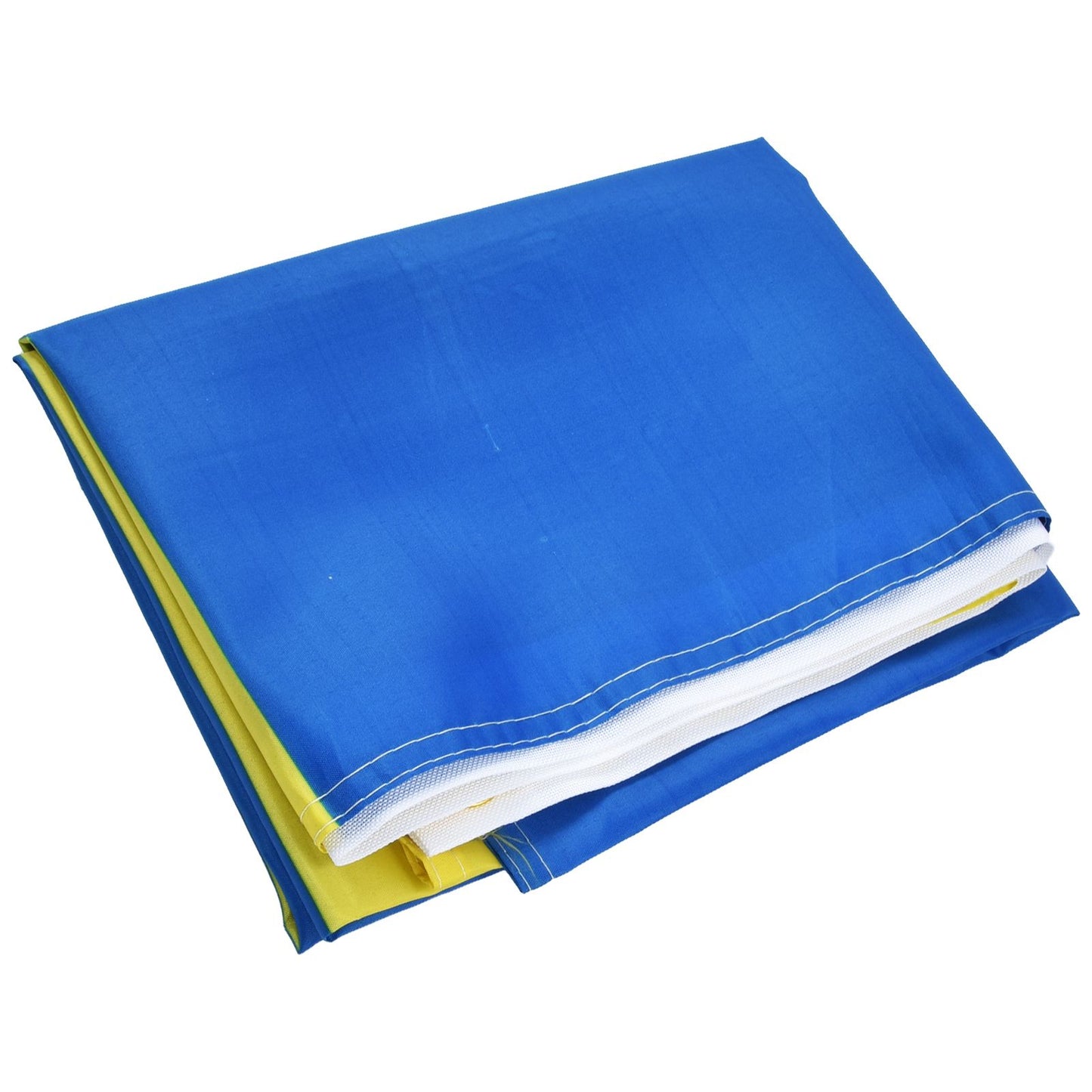 Ukrainian Flag Polyester Pongee Vivid Color UV Fade Resistant Digital Printing Ukraine Flag V1294-YM0523-3115220020211