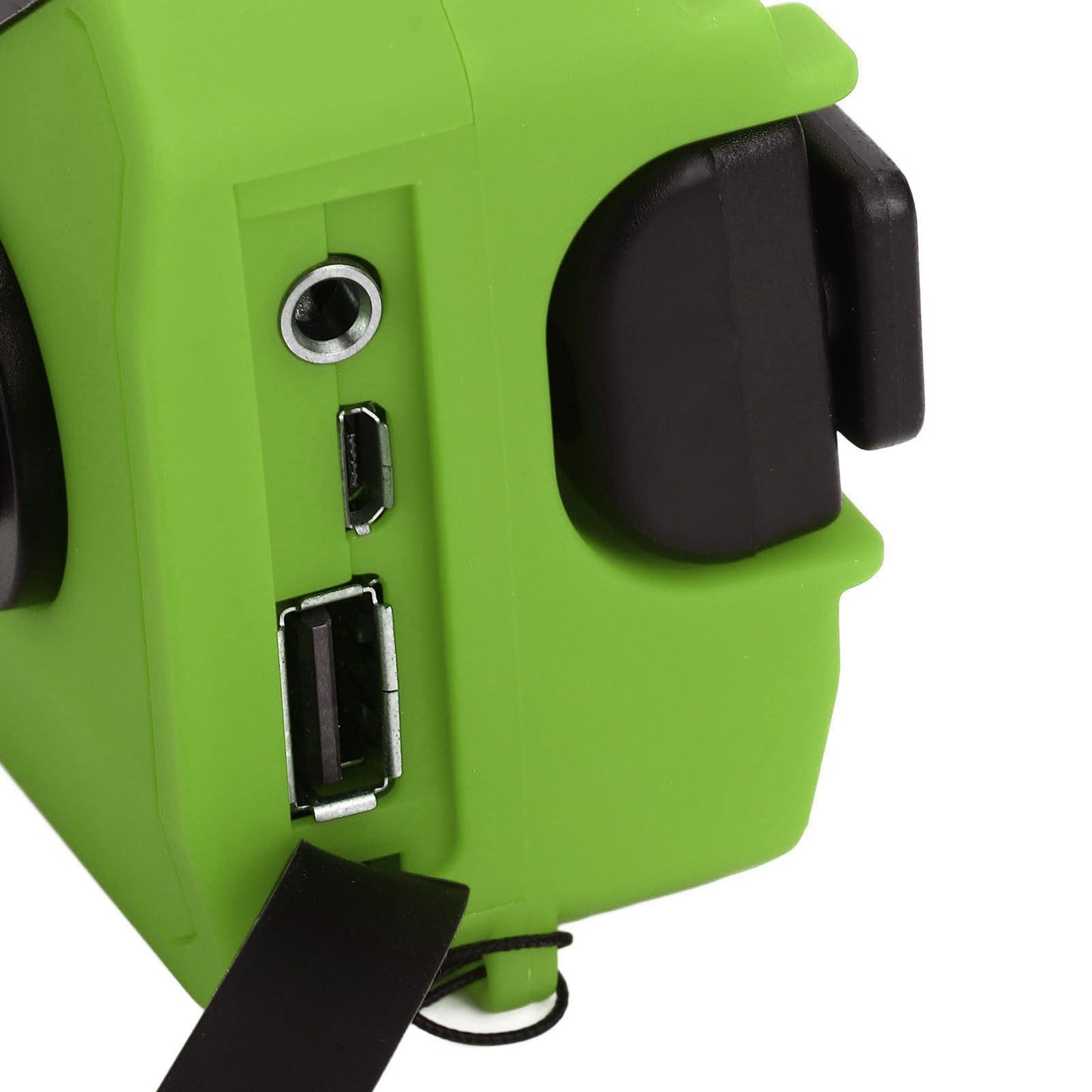 Emergency Radio Hand Power Generation Solar Radio with LED Flashlight 2000mah Charging for Camping V1294-YM0523-3115220020414