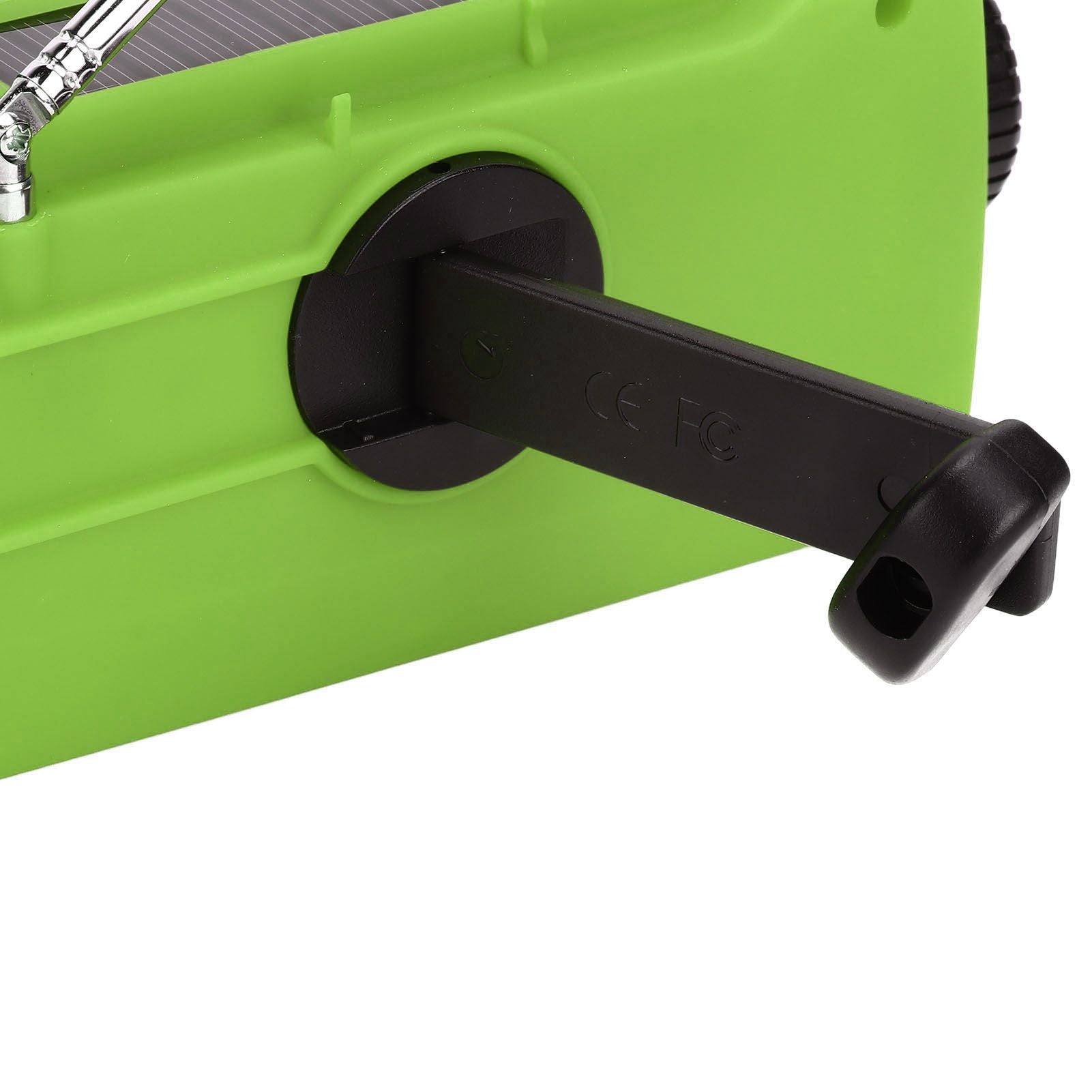 Emergency Radio Hand Power Generation Solar Radio with LED Flashlight 2000mah Charging for Camping V1294-YM0523-3115220020414