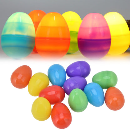12pcs Easter Eggs Light Up Glowing Decorative DIY Plastic Built in Battery Warm LED Easter Eggs for Holiday V1294-YM0523-3115220020911