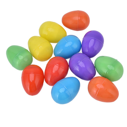 12pcs Easter Eggs Light Up Glowing Decorative DIY Plastic Built in Battery Warm LED Easter Eggs for Holiday V1294-YM0523-3115220020911