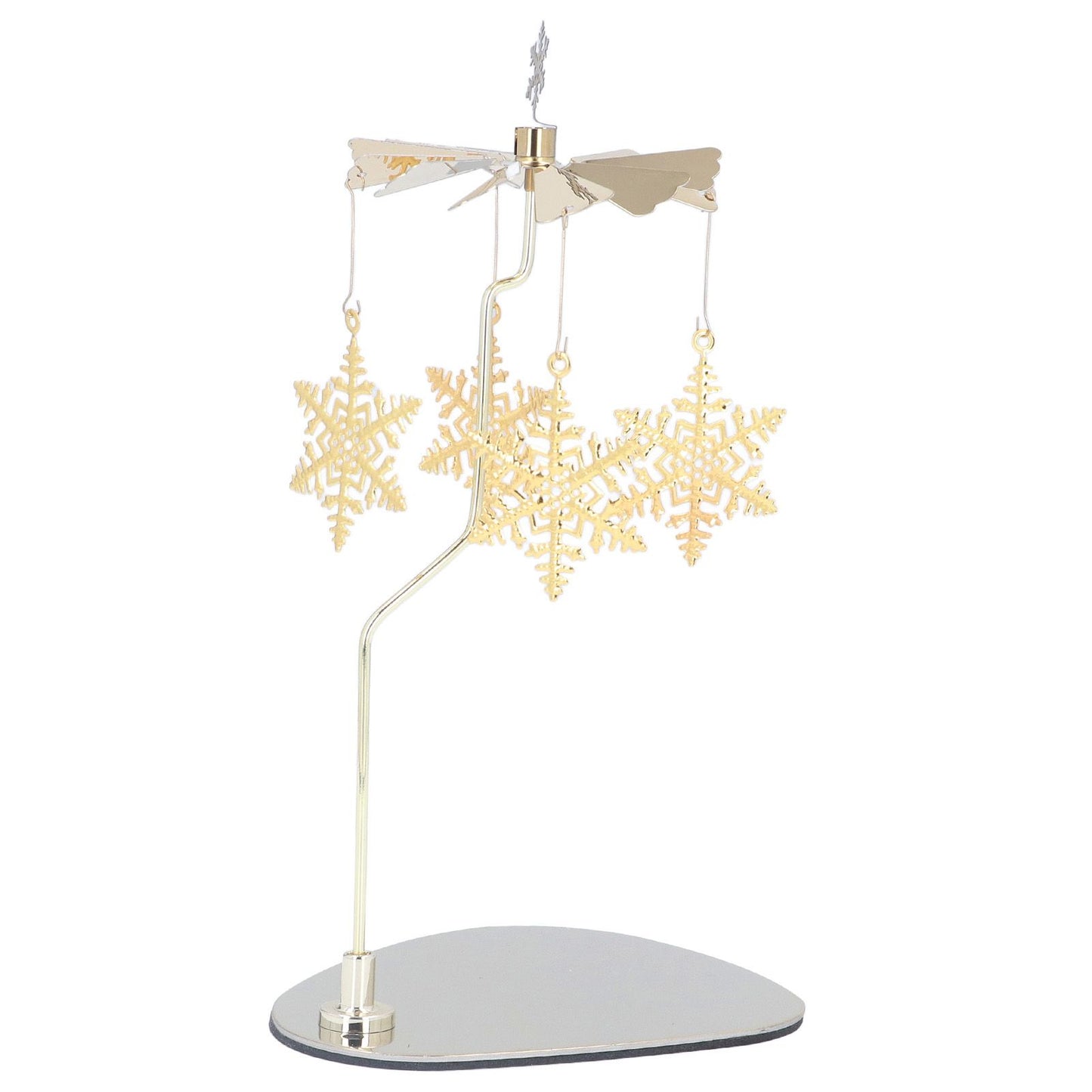 Candle Holder Round Triangle Tray Romantic European Style Stainless Steel Rotating Aromatherapy Wind Chime V1294-YM0523-3115220022611