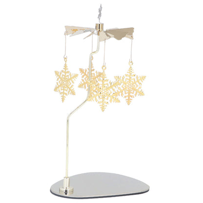 Candle Holder Round Triangle Tray Romantic European Style Stainless Steel Rotating Aromatherapy Wind Chime V1294-YM0523-3115220022611