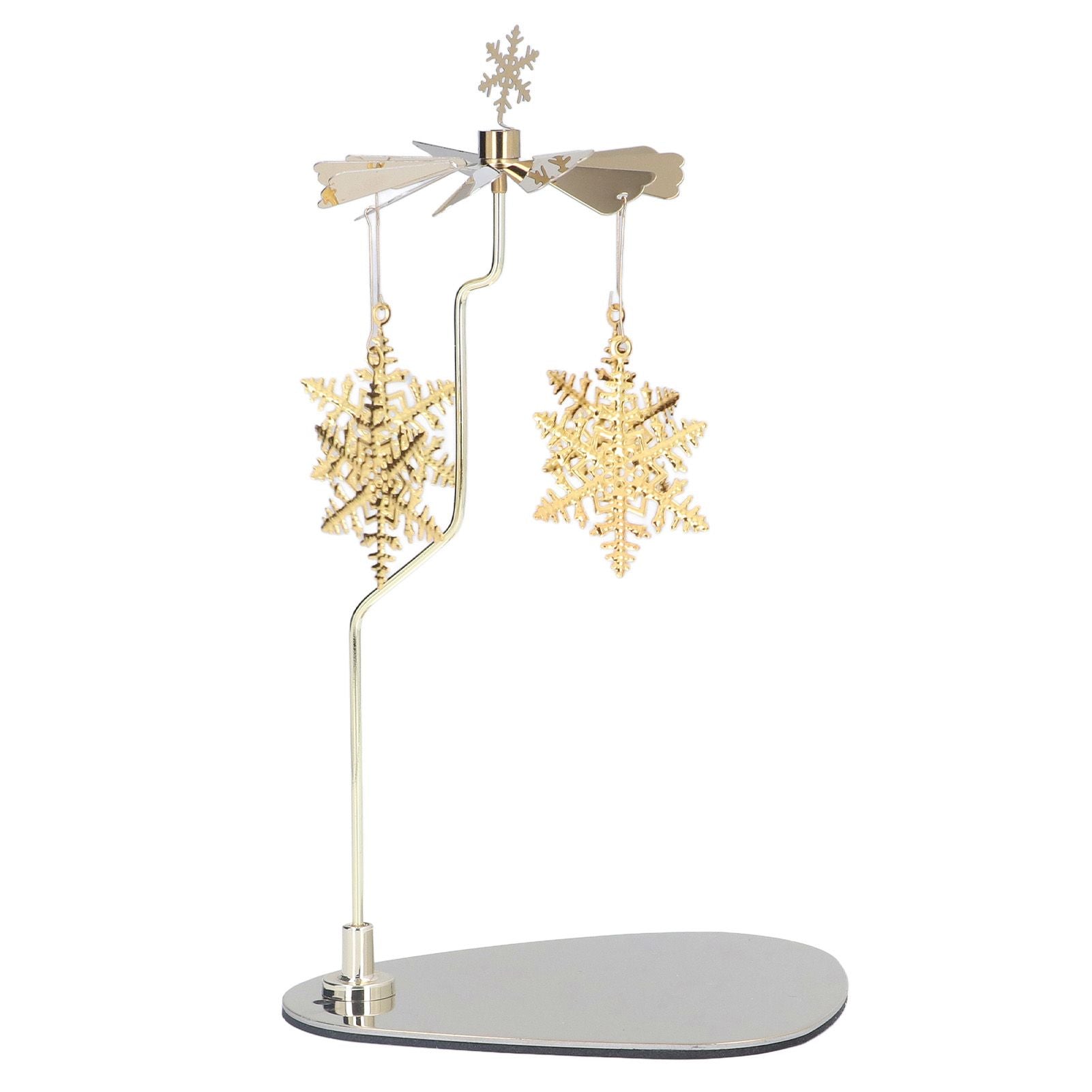 Candle Holder Round Triangle Tray Romantic European Style Stainless Steel Rotating Aromatherapy Wind Chime V1294-YM0523-3115220022611