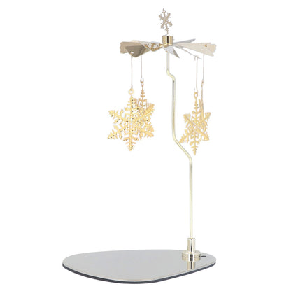 Candle Holder Round Triangle Tray Romantic European Style Stainless Steel Rotating Aromatherapy Wind Chime V1294-YM0523-3115220022611