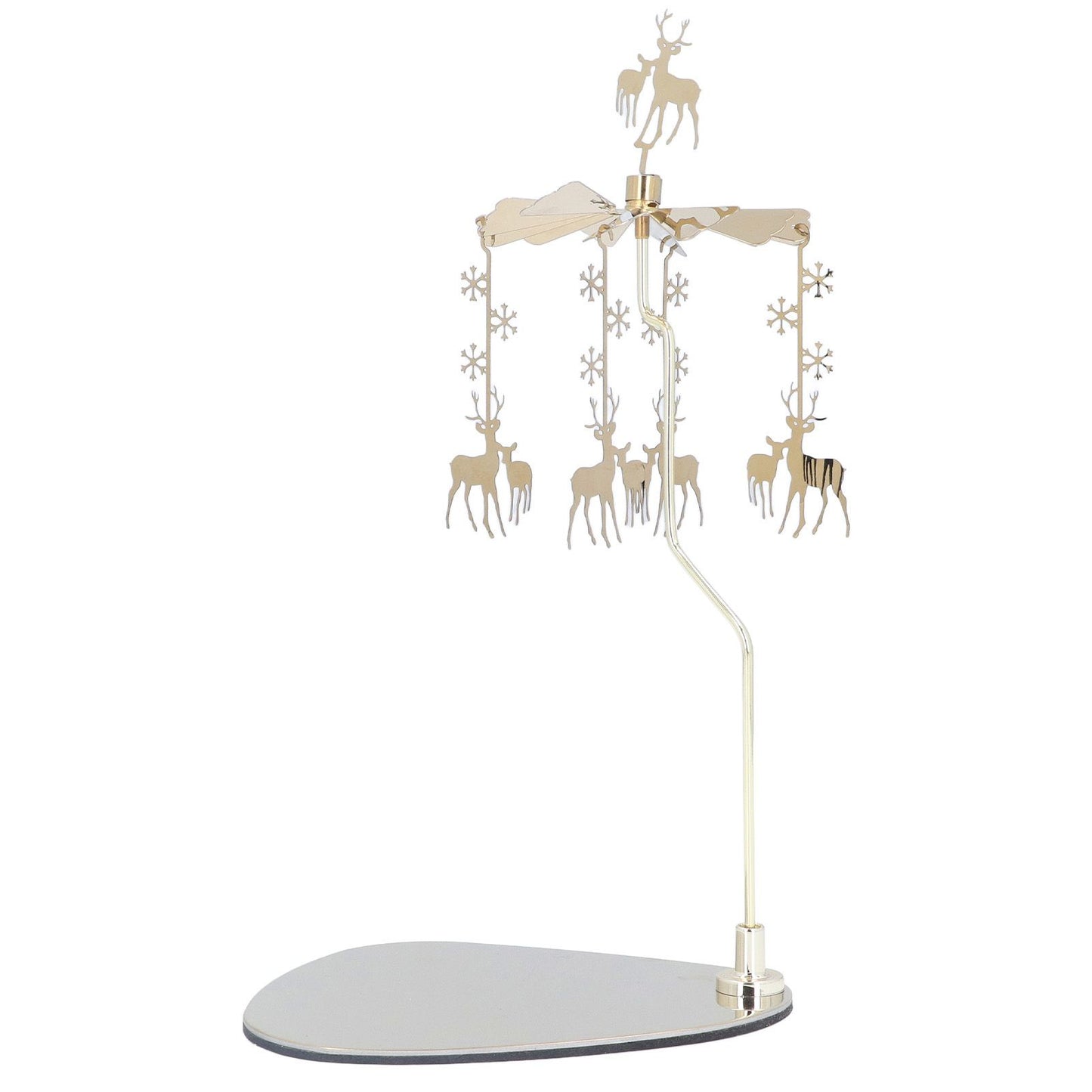Candle Holder Round Triangle Tray Romantic European Style Stainless Steel Rotating Aromatherapy Wind Chime V1294-YM0523-3115220022614
