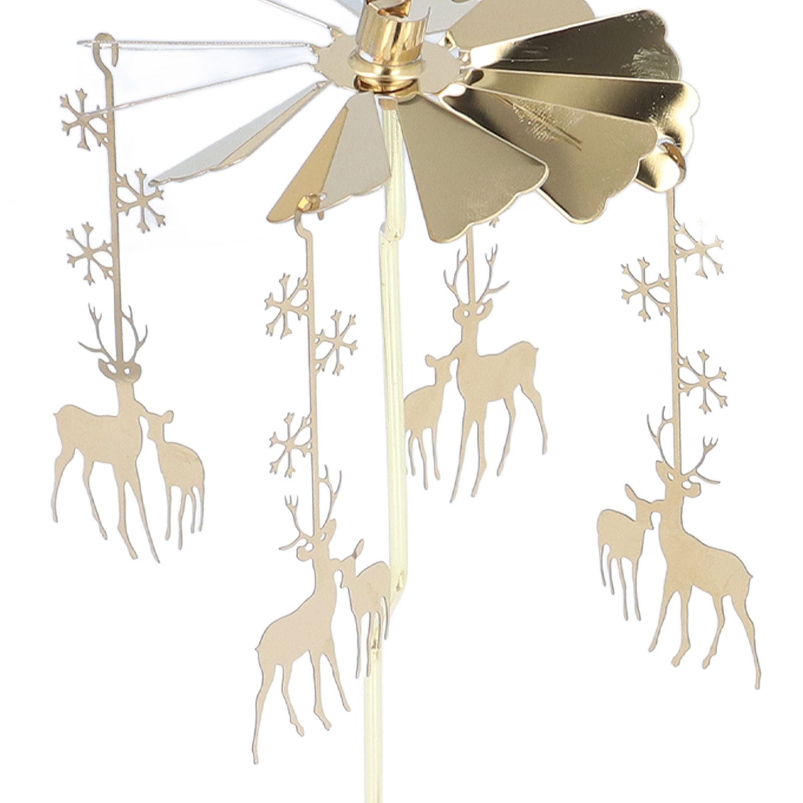 Candle Holder Round Triangle Tray Romantic European Style Stainless Steel Rotating Aromatherapy Wind Chime V1294-YM0523-3115220022614