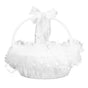 Flower Girl Basket Elegant Style Portable Durable Lace Material Wide Application Wedding Basket for Wedding V1294-YM0523-3115220023411