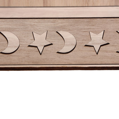 Food Tray Boxwood Dessert Holding Plate Party Serving Tableware with Eid Decoration for Dining Table V1294-YM0523-3115220025111