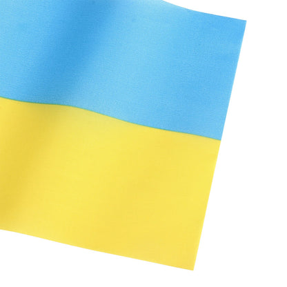 10 Set Ukraine Handheld Flags Mini Polyester Ukrainian Hand Waving Flag for Sporting Events Festive Decoration V1294-YM0523-3115220027311
