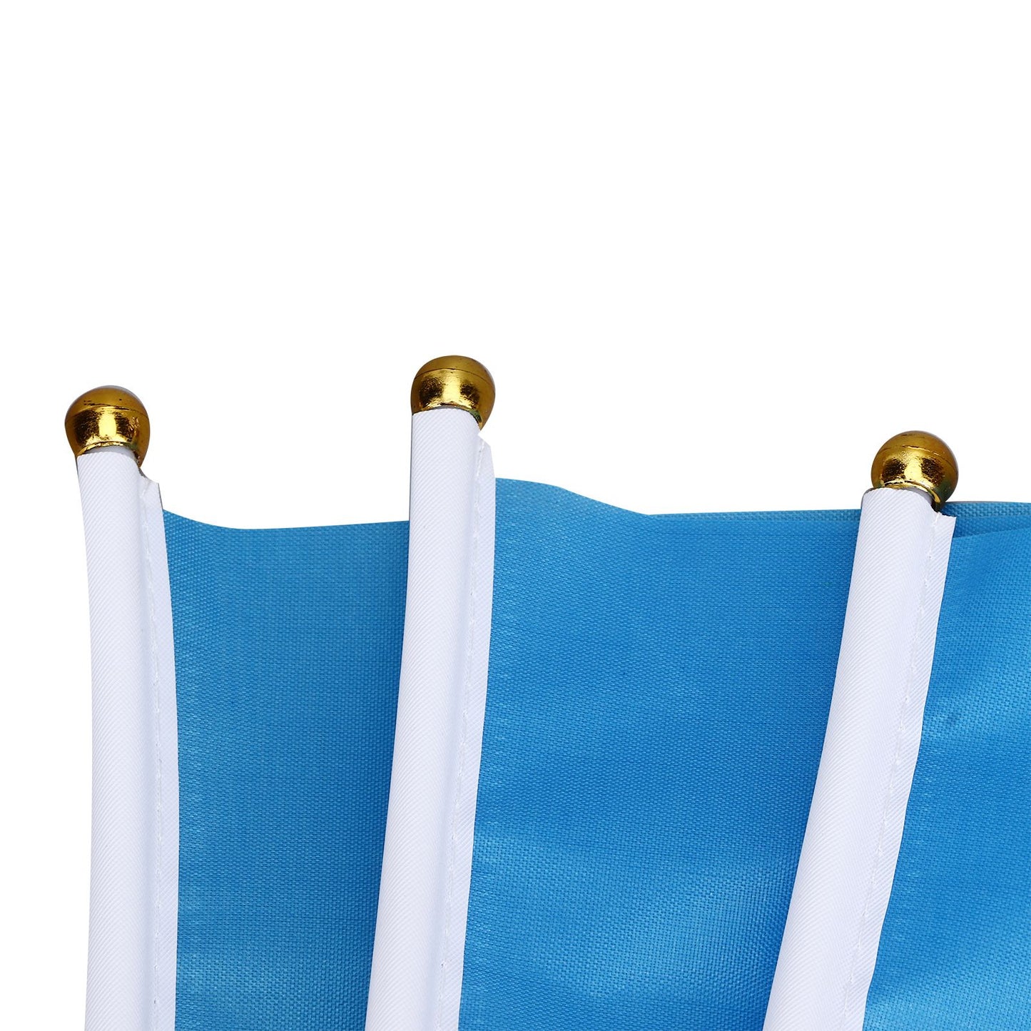 10 Sets Ukraine Handheld Flags Polyester Fade Resistant Mini Lightweight Ukraine Handheld Stick Flag V1294-YM0523-3115220027411