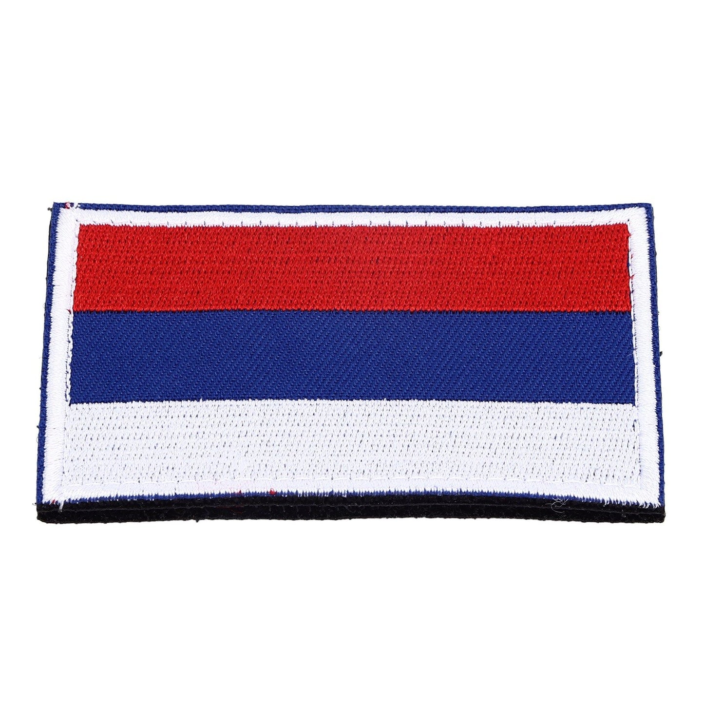 European Country Flags Patch World National Hook and Loop Badge Embroidered Patch Accessory Russia V1294-YM0523-3115220027711