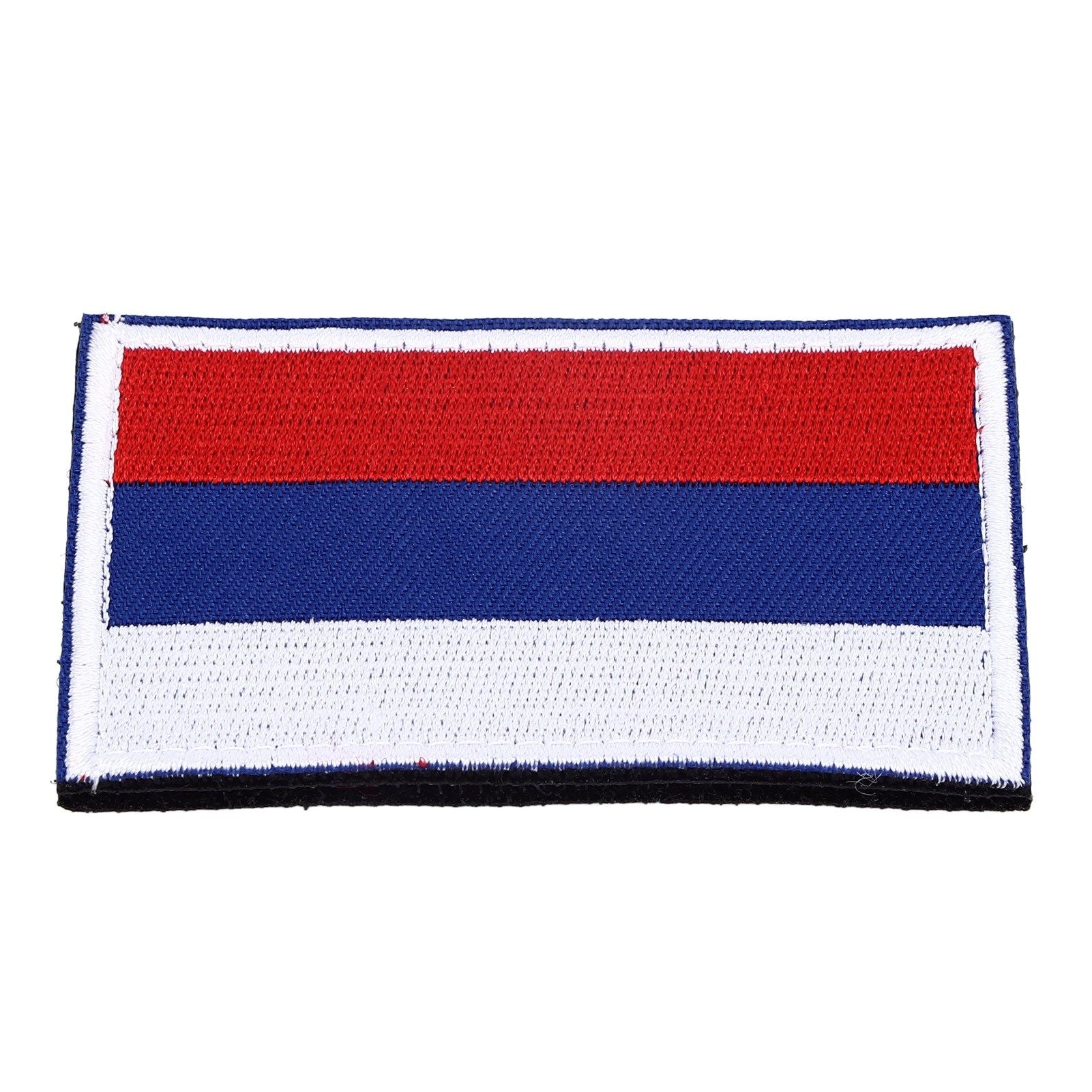 European Country Flags Patch World National Hook and Loop Badge Embroidered Patch Accessory Russia V1294-YM0523-3115220027711