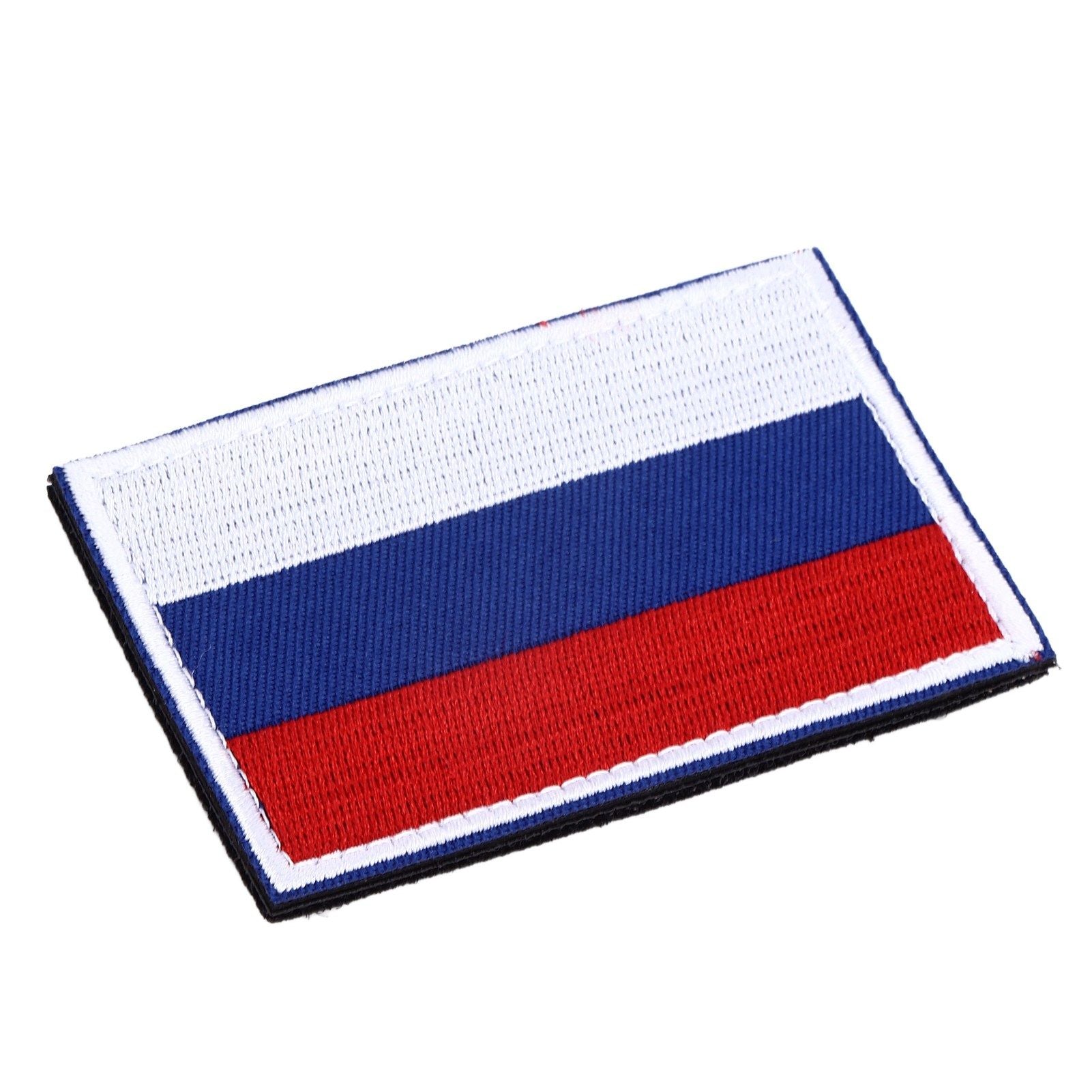 European Country Flags Patch World National Hook and Loop Badge Embroidered Patch Accessory Russia V1294-YM0523-3115220027711