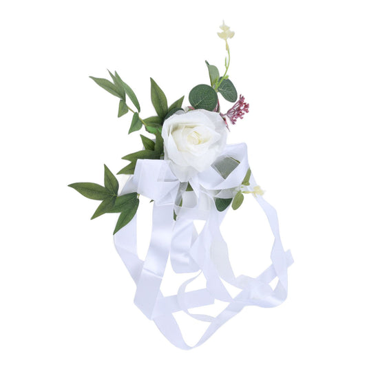 Wedding Chair Flower Nordic Style Simulation Wedding Chair Decoration for Photography Props Birthday Party V1294-YM0523-3115220028011
