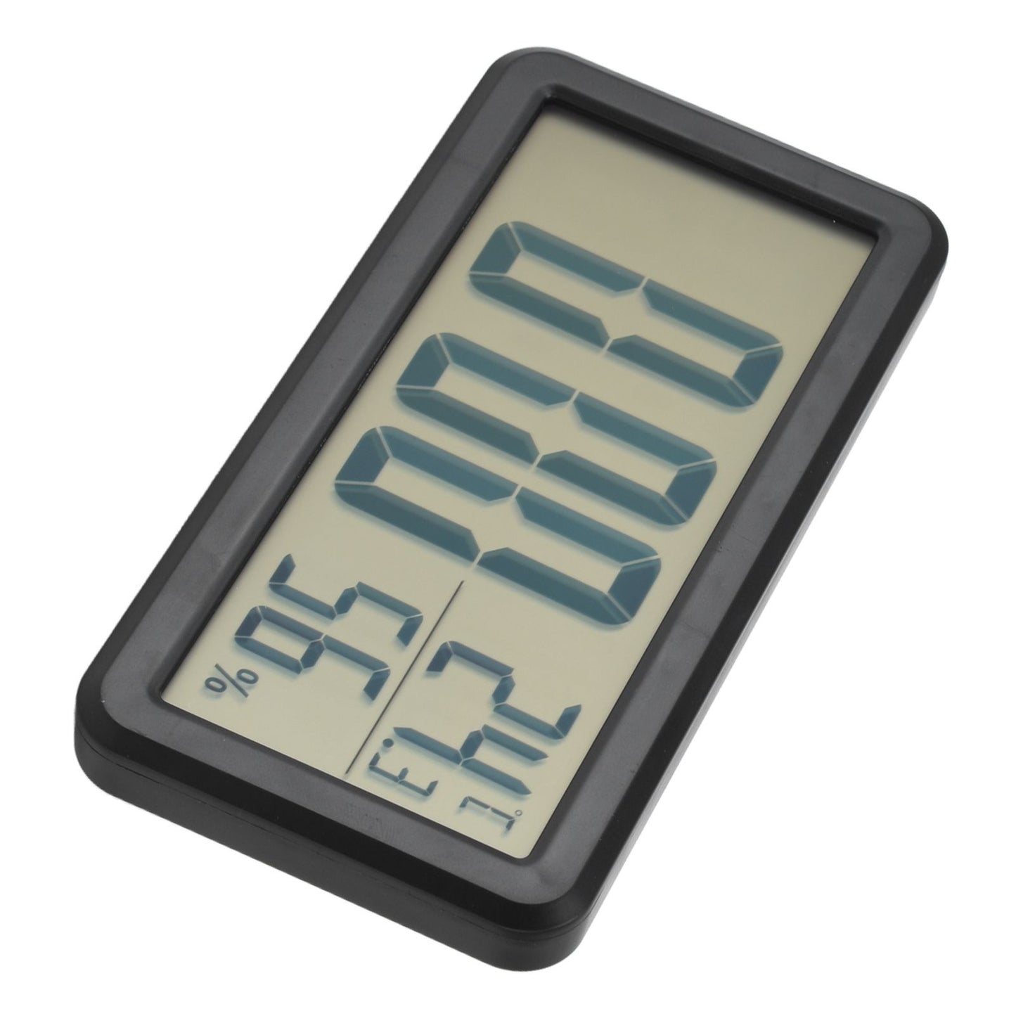 Digital Alarm Clock Portable Black Temperature Humidity Wall Mounted LCD Digital Electronic Clock for V1294-YM0523-3115220031411