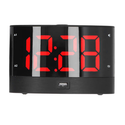 Digital Alarm Clock USB Charging Alarm Clock with 3 Vibration Modes and 2 Time Modes V1294-YM0523-3115220032811