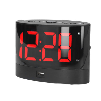 Digital Alarm Clock USB Charging Alarm Clock with 3 Vibration Modes and 2 Time Modes V1294-YM0523-3115220032811