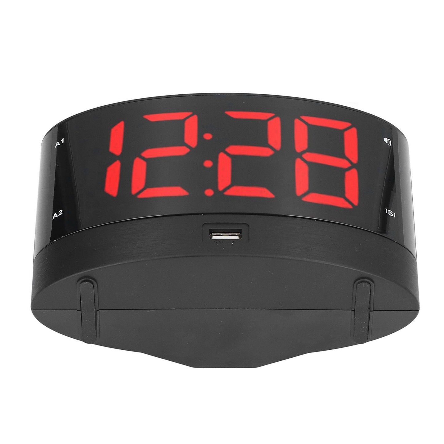 Digital Alarm Clock USB Charging Alarm Clock with 3 Vibration Modes and 2 Time Modes V1294-YM0523-3115220032811