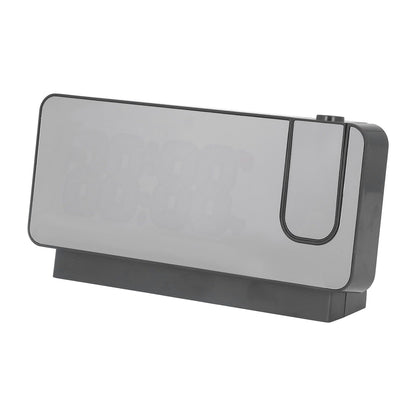 Digital Alarm Clock 180 degrees Rotatable Projection 4 Level Brightness LED Mirror Display for Home Office V1294-YM0523-3115220033011