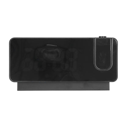 Digital Alarm Clock 180 degrees Rotatable Projection 4 Level Brightness LED Mirror Display for Home Office V1294-YM0523-3115220033011