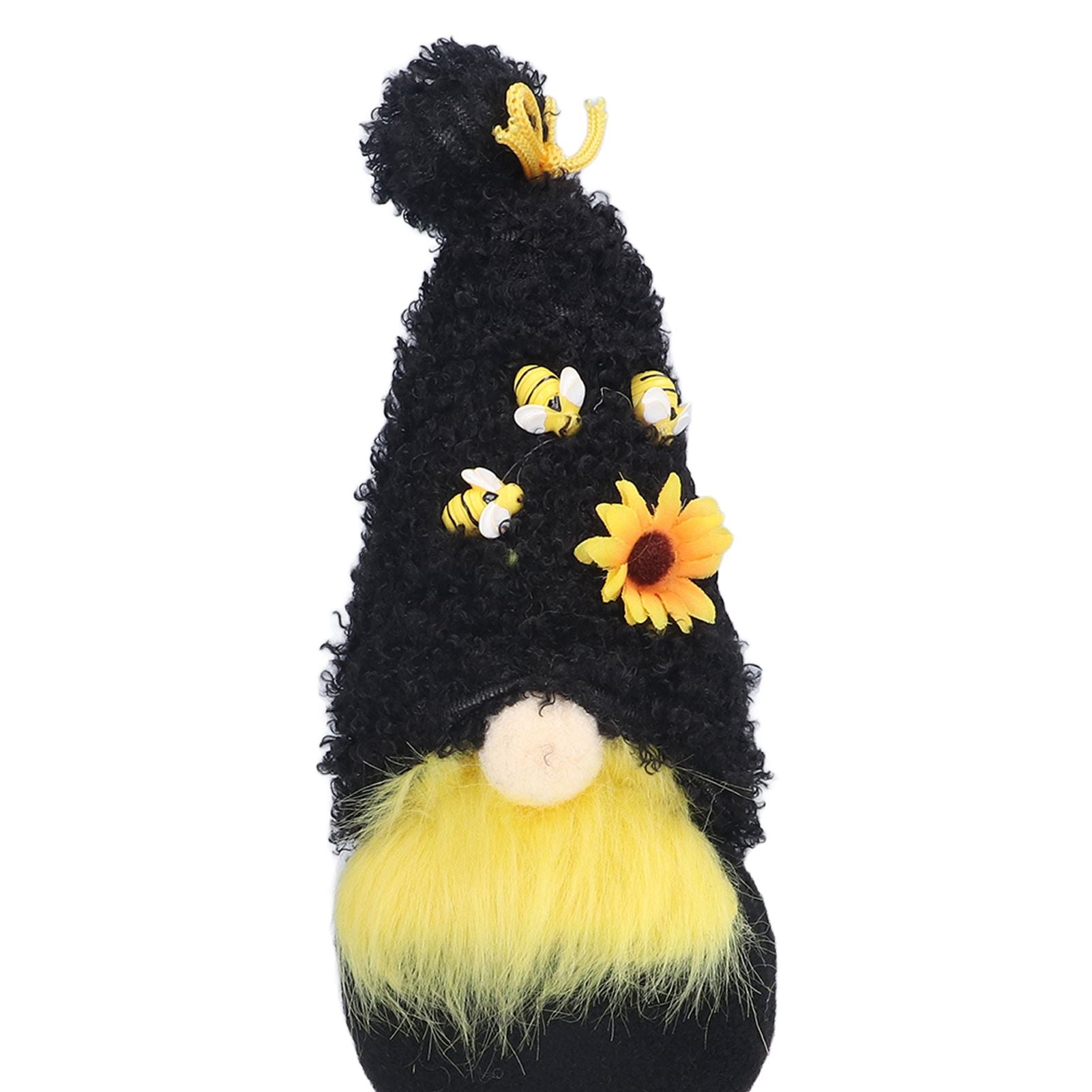 Faceless Doll Delicate Cute Mascot Plush Gnome with Yellow Sunflower Flower Gnome Doll for Easter Wedding V1294-YM0523-3115220033311