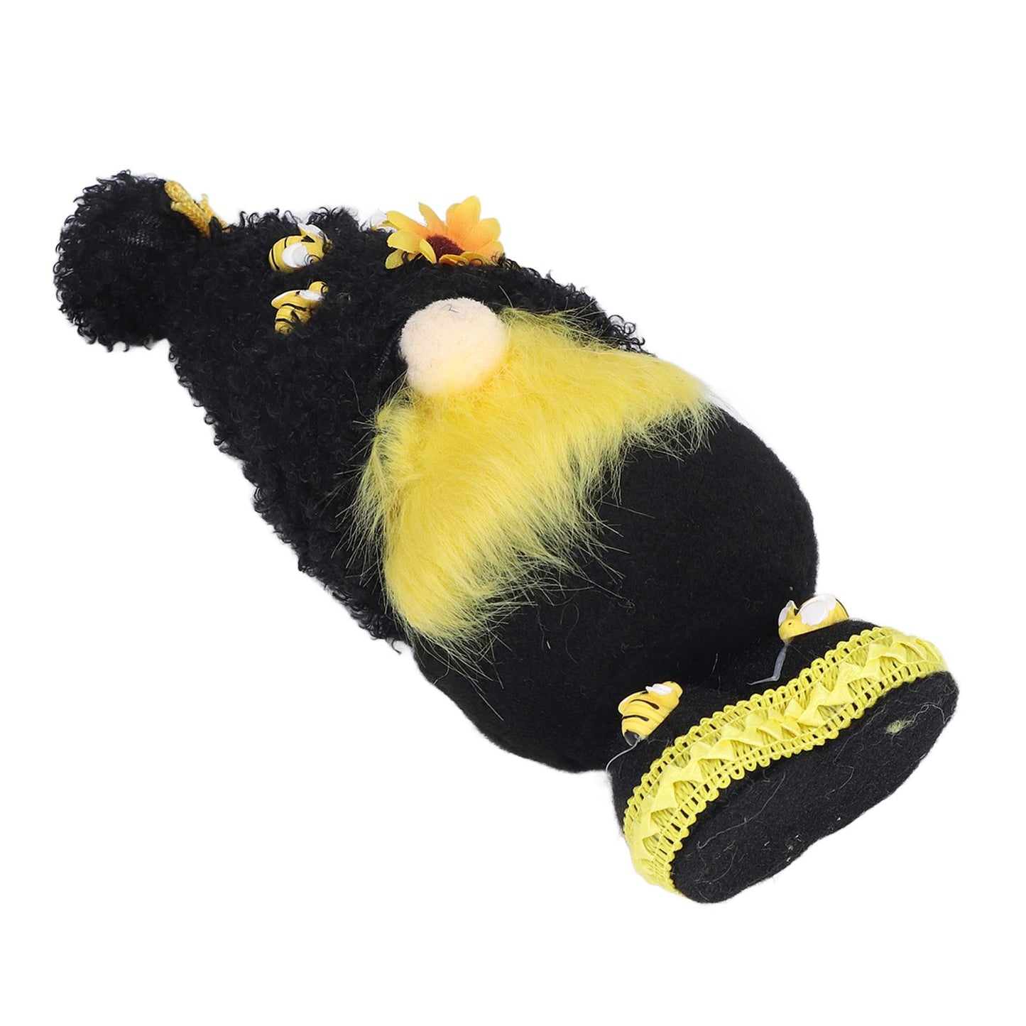 Faceless Doll Delicate Cute Mascot Plush Gnome with Yellow Sunflower Flower Gnome Doll for Easter Wedding V1294-YM0523-3115220033311