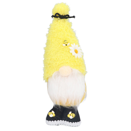 Faceless Doll Delicate Cute Mascot Plush Gnome with Yellow Sunflower Flower Gnome Doll for Easter Wedding V1294-YM0523-3115220033312