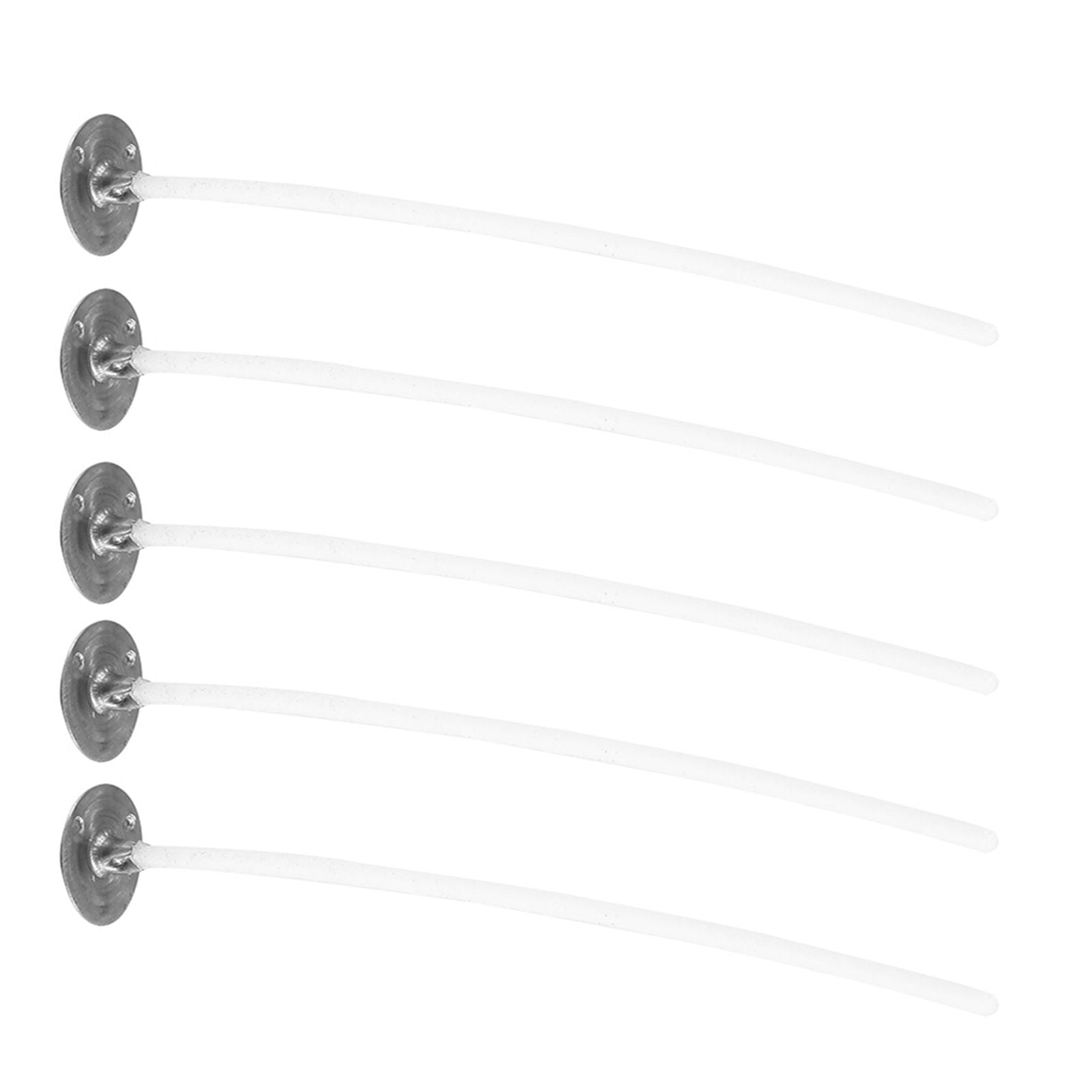 50Pcs Candle Wicks Pre Waxed Cotton Core Wicks with Base for DIY Scented Candle Making 8cm / 3.1in V1294-YM0523-3115220036211