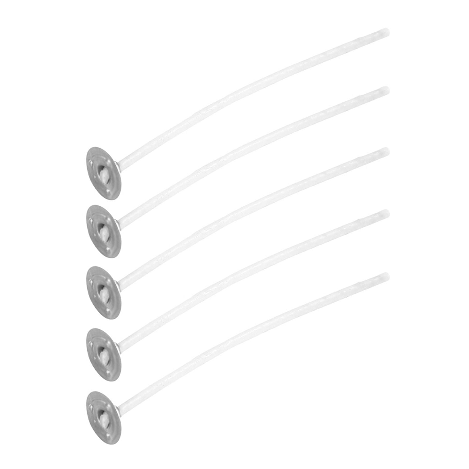 50Pcs Candle Wicks Pre Waxed Cotton Core Wicks with Base for DIY Scented Candle Making 8cm / 3.1in V1294-YM0523-3115220036211