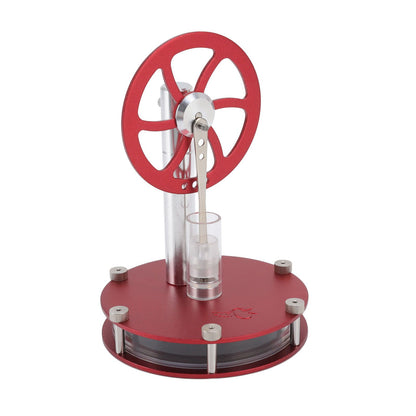 Stirling Engine Model Low Temperature Differential Education Toy Metal Hot Air Engine Motor for Kids Learning V1294-YM0523-3115220039111