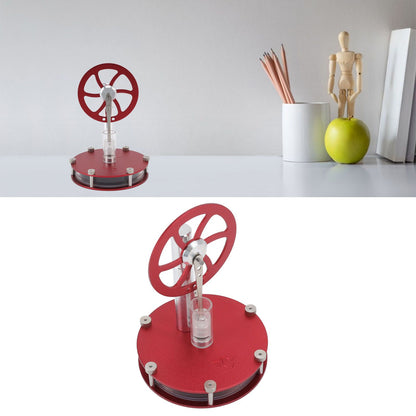 Stirling Engine Model Low Temperature Differential Education Toy Metal Hot Air Engine Motor for Kids Learning V1294-YM0523-3115220039111