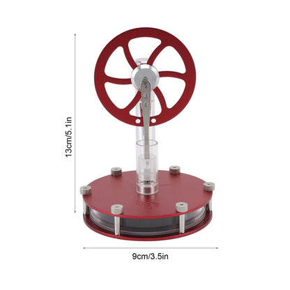 Stirling Engine Model Low Temperature Differential Education Toy Metal Hot Air Engine Motor for Kids Learning V1294-YM0523-3115220039111