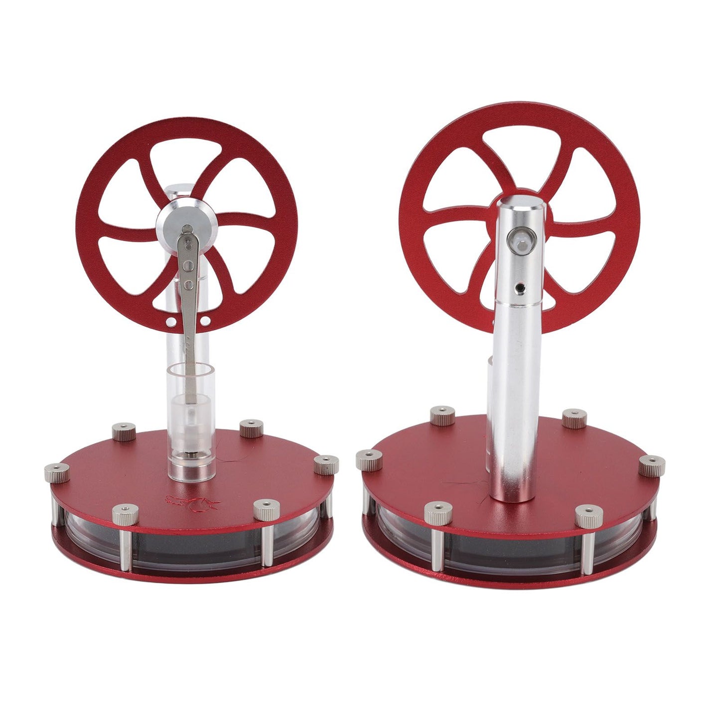 Stirling Engine Model Low Temperature Differential Education Toy Metal Hot Air Engine Motor for Kids Learning V1294-YM0523-3115220039111