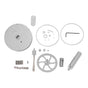 Low Temperature Stirling Engine Model Aluminum Physical Experimental Engine Model Kids Educational Toy V1294-YM0523-3115220039211