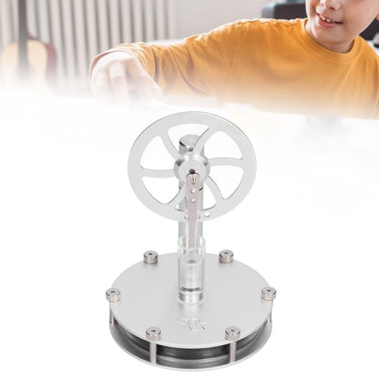 Low Temperature Stirling Engine Model Aluminum Physical Experimental Engine Model Kids Educational Toy V1294-YM0523-3115220039211