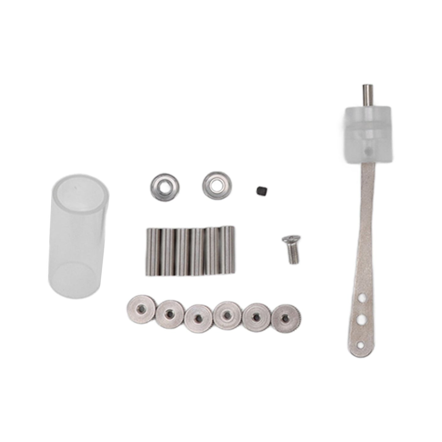Low Temperature Stirling Engine Model Aluminum Physical Experimental Engine Model Kids Educational Toy V1294-YM0523-3115220039211