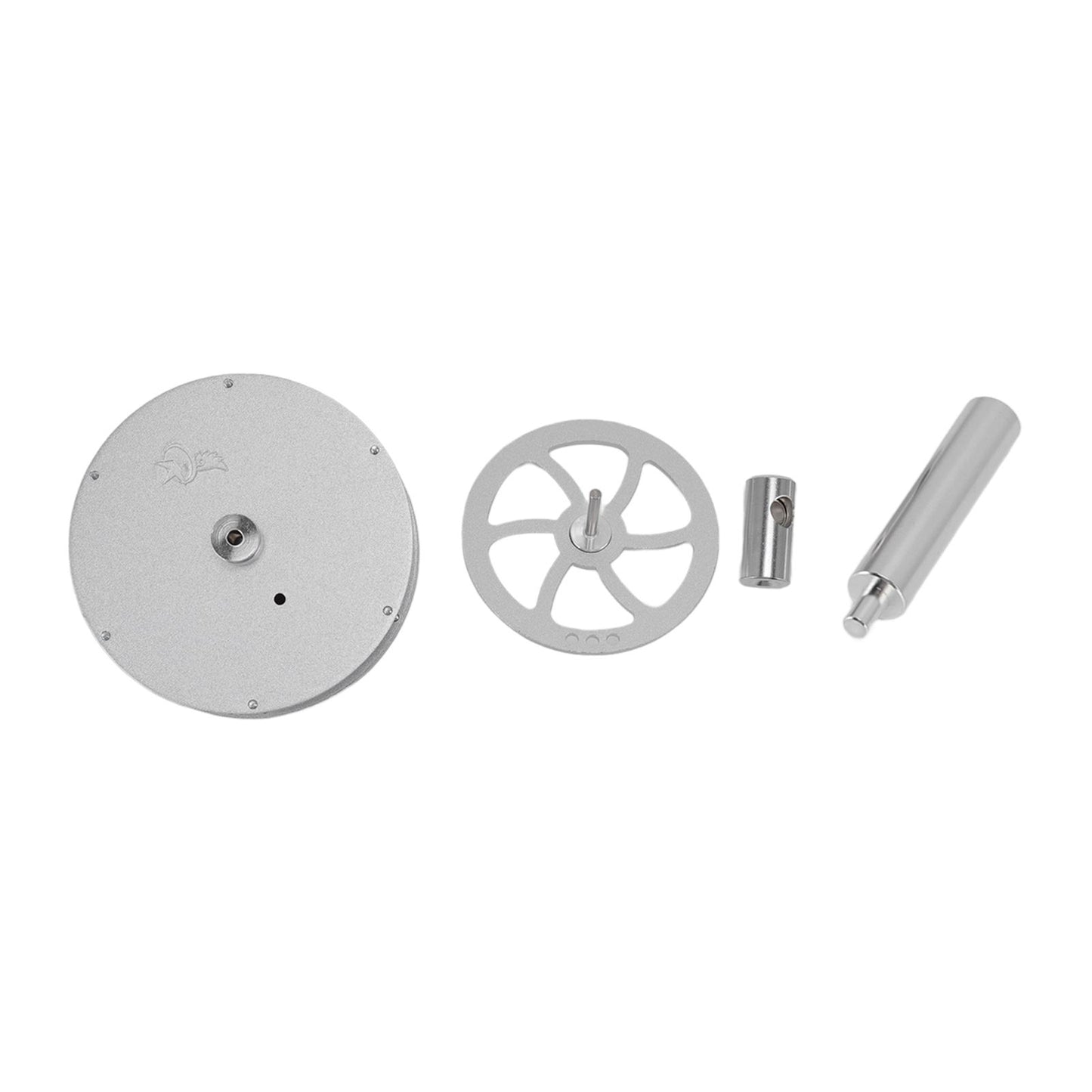 Low Temperature Stirling Engine Model Aluminum Physical Experimental Engine Model Kids Educational Toy V1294-YM0523-3115220039211