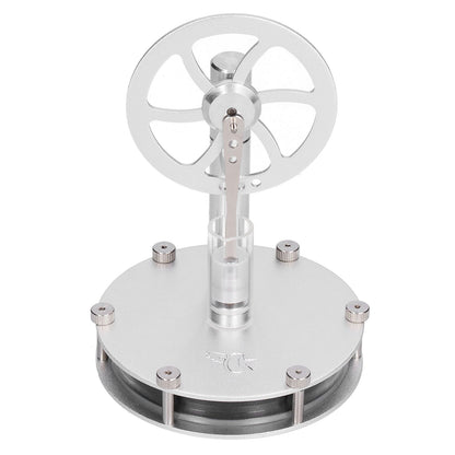 Low Temperature Stirling Engine Model Aluminum Physical Experimental Engine Model Kids Educational Toy V1294-YM0523-3115220039211