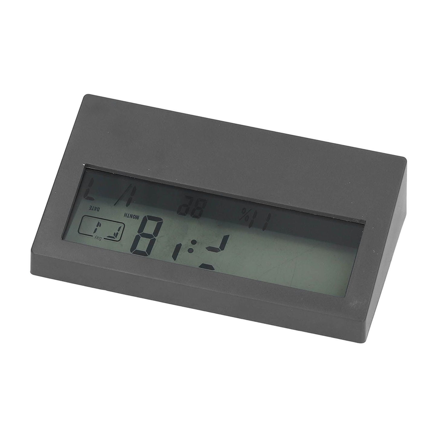 LCD Alarm Clock Transparent Multifunctional Large Screen Display Battery Powered Digital Alarm Clock for Home V1294-YM0523-3115220042212
