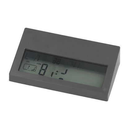 LCD Alarm Clock Transparent Multifunctional Large Screen Display Battery Powered Digital Alarm Clock for Home V1294-YM0523-3115220042212