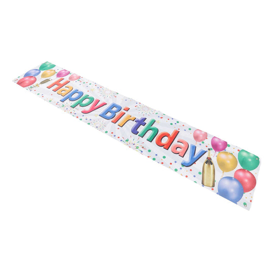 Happy Birthday Decorations Backdrop Balloon Fireworks Champagne Happy Birthday Yard Sign for Birthday Party V1294-YM0523-3115220044811