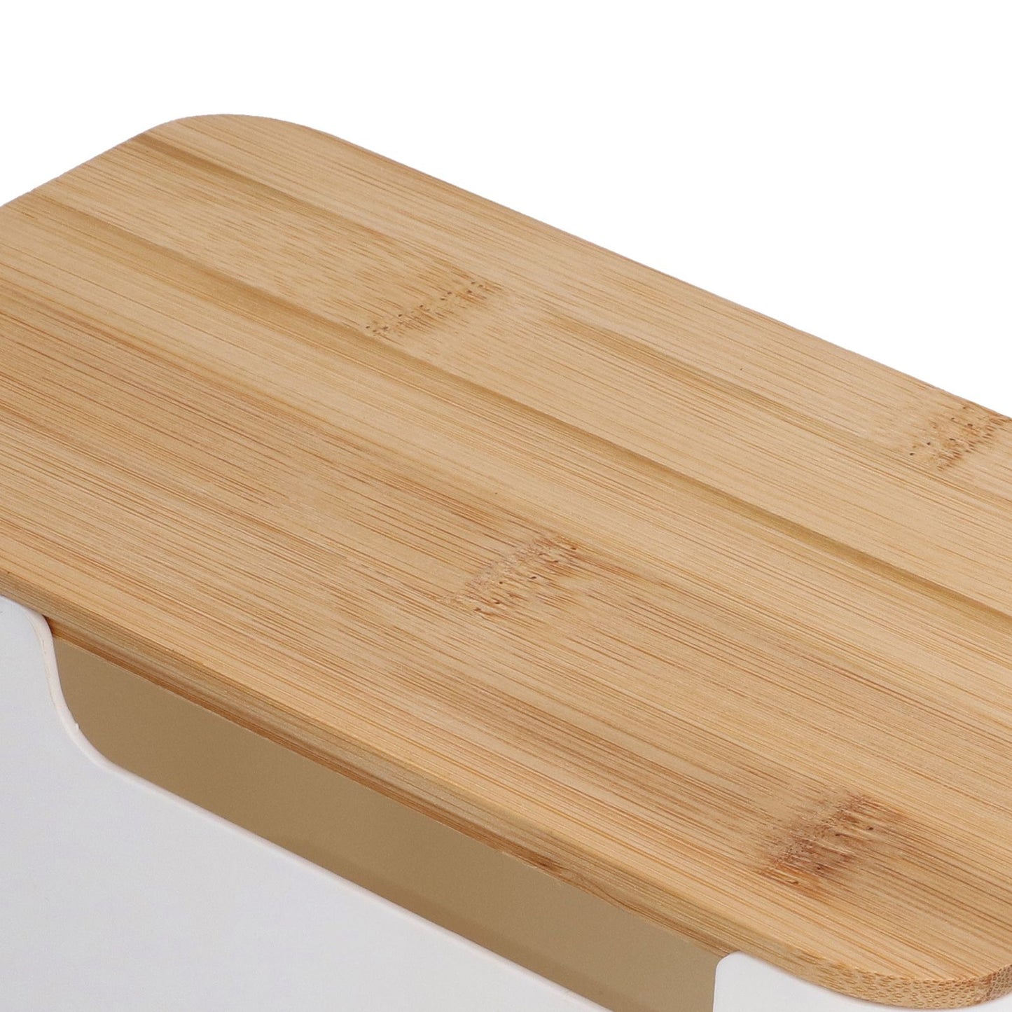 Cable Box Small Cable Management Box with A Wooden Lid for Cord Hider TV Wires Routers Computers Wires Home V1294-YM0523-3116210069211
