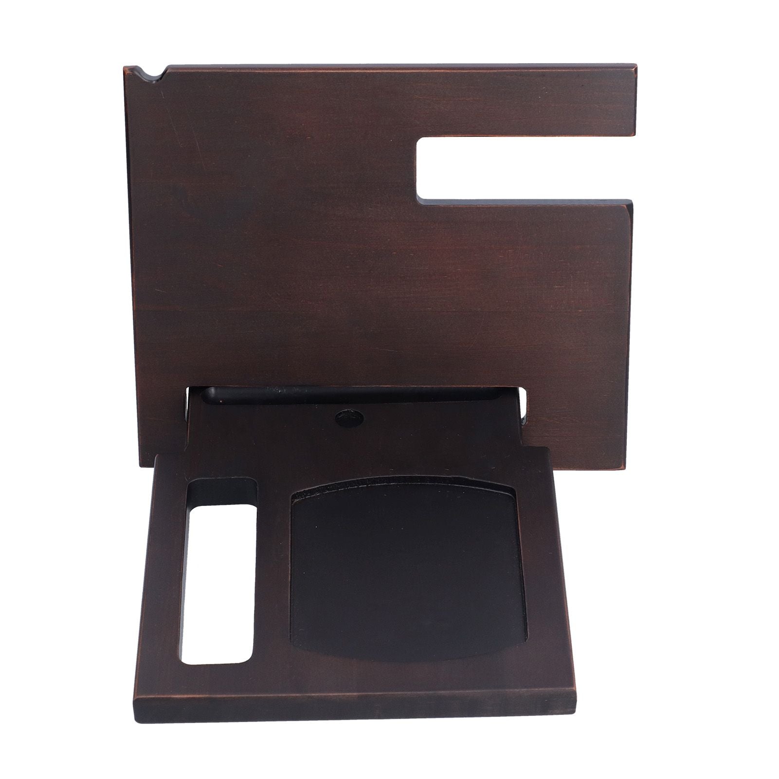 Wooden Mobile Phone Base Multifunctional Keychain Holder Storage Rack for Home Office V1294-YM0523-3116210069511