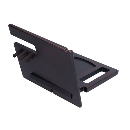 Wooden Mobile Phone Base Multifunctional Keychain Holder Storage Rack for Home Office V1294-YM0523-3116210069511