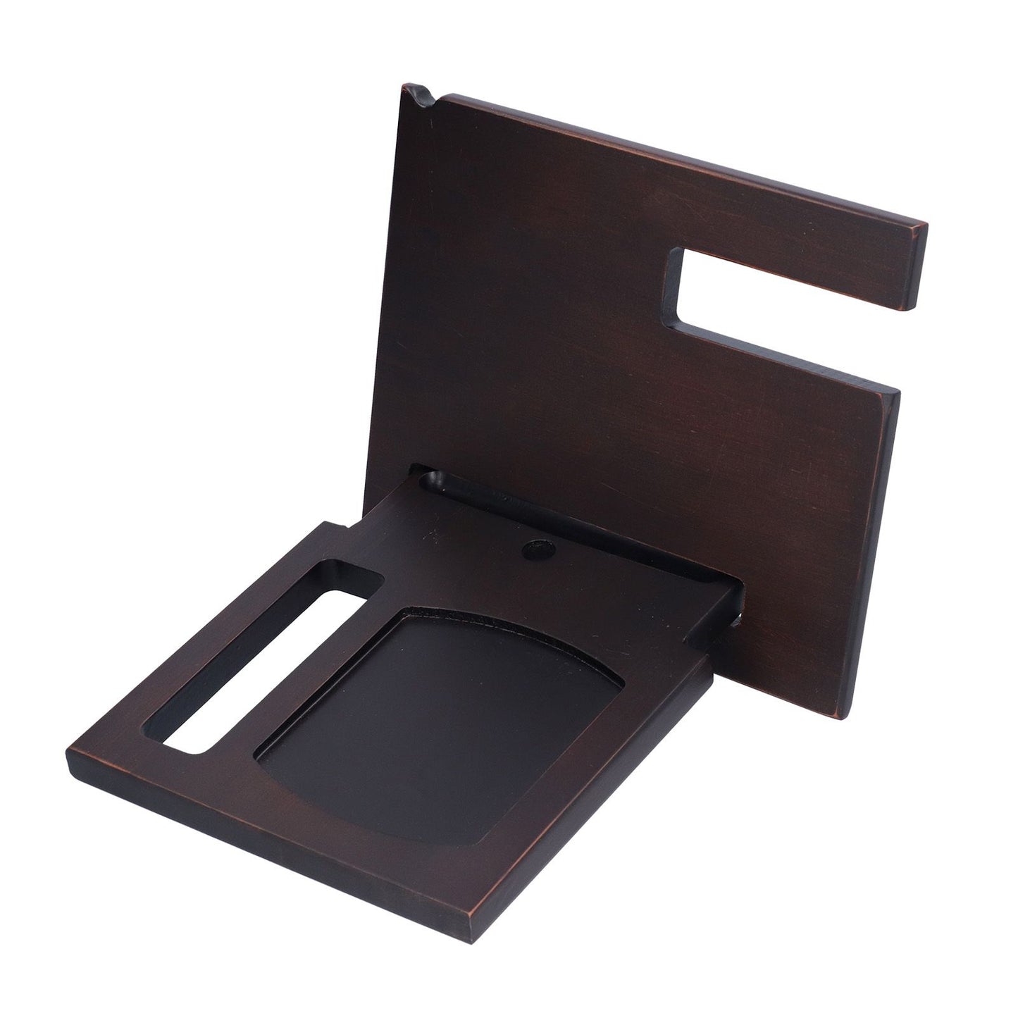 Wooden Mobile Phone Base Multifunctional Keychain Holder Storage Rack for Home Office V1294-YM0523-3116210069511