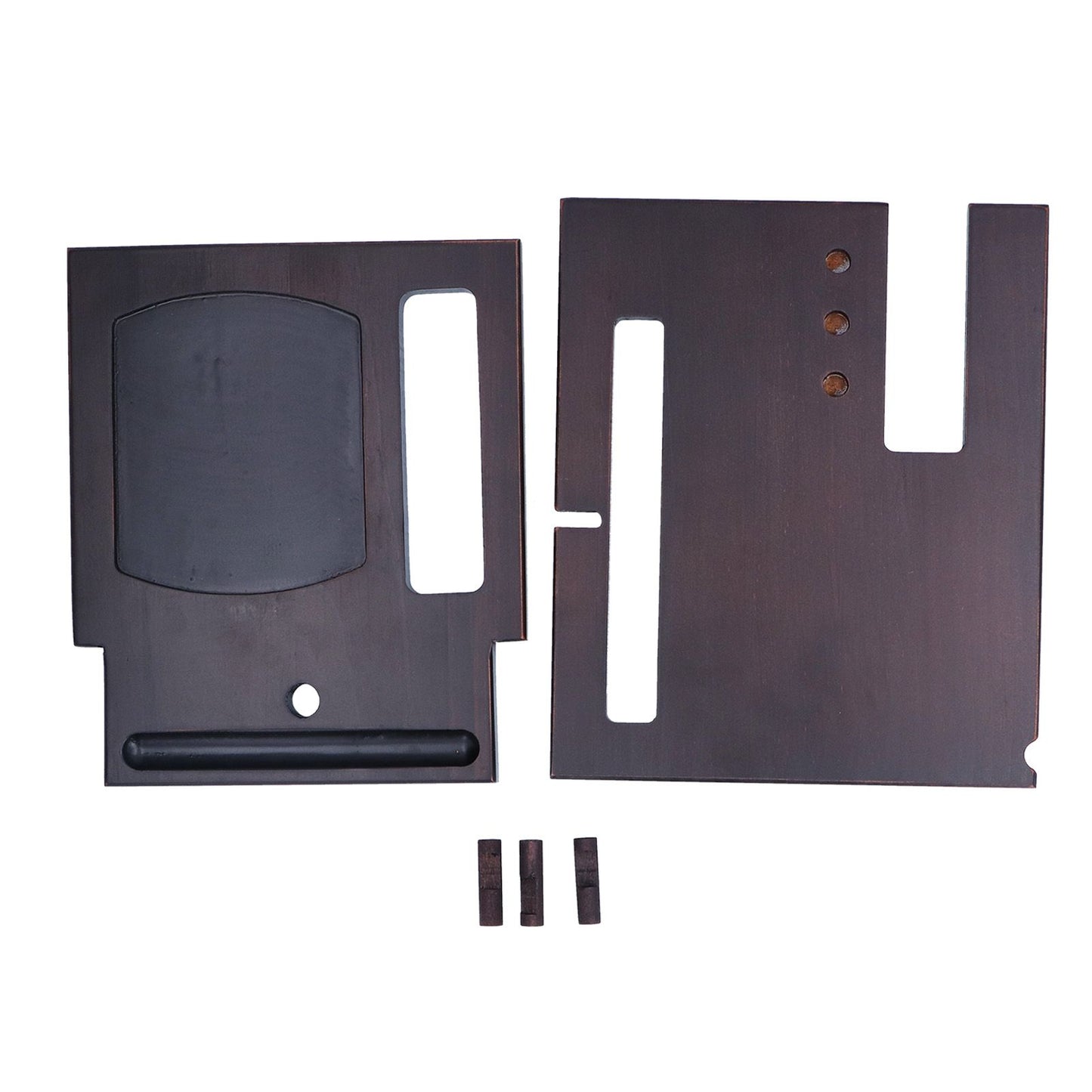 Wooden Mobile Phone Base Multifunctional Keychain Holder Storage Rack for Home Office V1294-YM0523-3116210069511