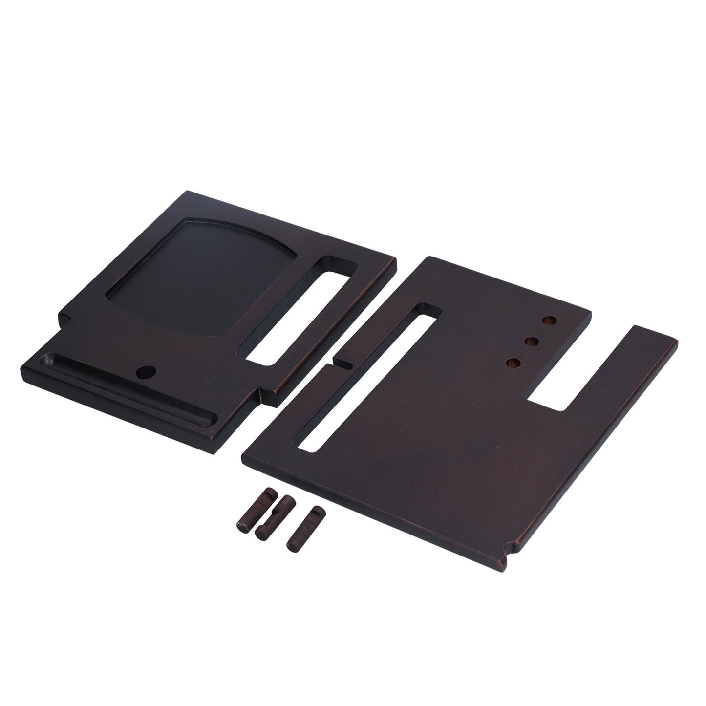 Wooden Mobile Phone Base Multifunctional Keychain Holder Storage Rack for Home Office V1294-YM0523-3116210069511