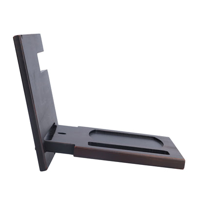 Wooden Mobile Phone Base Multifunctional Keychain Holder Storage Rack for Home Office V1294-YM0523-3116210069511