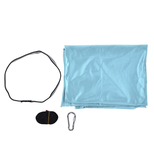 Yoga Hammock Durable Elastic 25KN Aerial Yoga Hammock with Daisy Chains O Ring for Body Firming Aerial V1294-YM0523-3116210070012